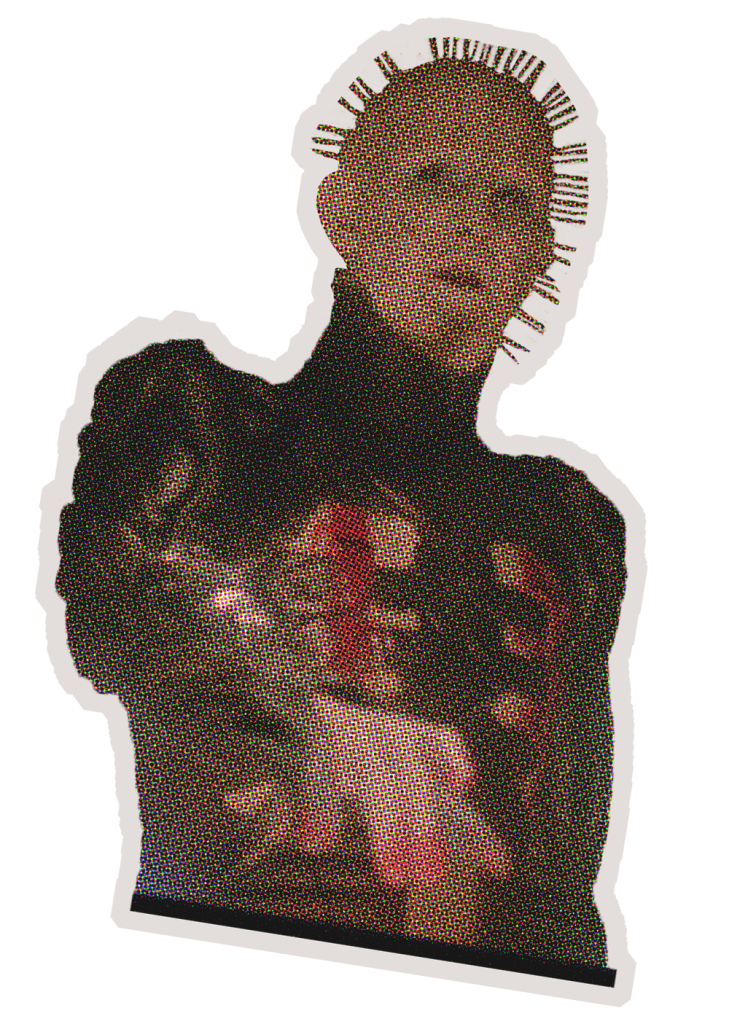 Pinhead from Hellraiser.